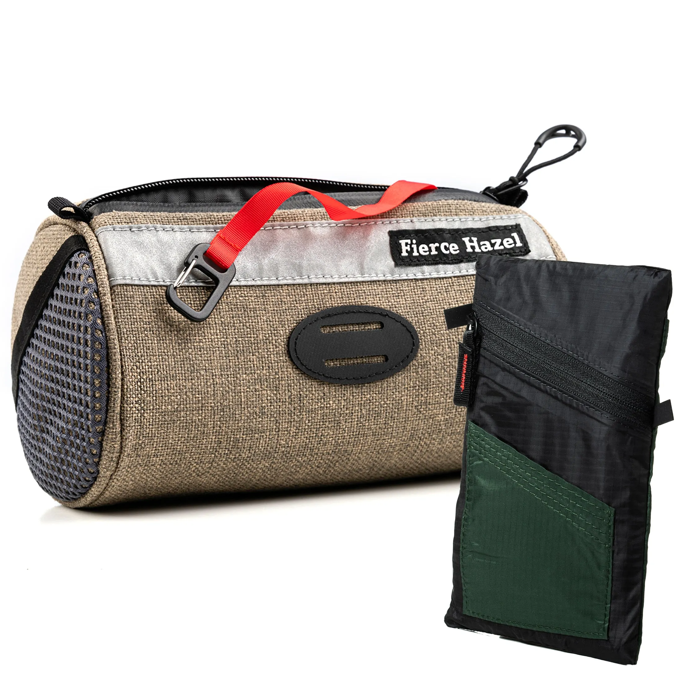 Featherweight Pouch with True Grit Handlebar Bag