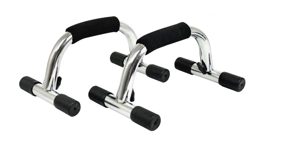 Fitness Hero Push Up Chrome Handles | Sold In Pairs