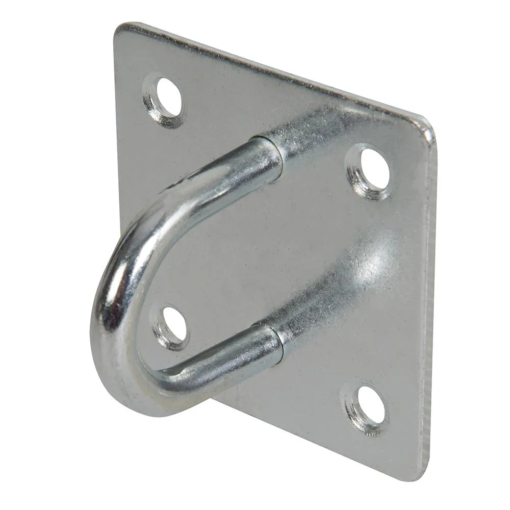 Fixman Chain Plate Electro Galvanised Staple 50mm x 50mm 566783