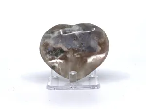 Flower Agate heart | 105g