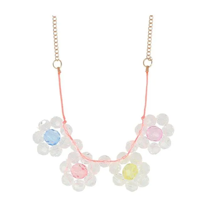 Flower Jewel Necklace