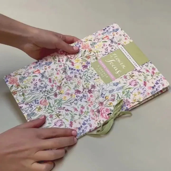 'Flower of Focus' Scented Drawer Liners