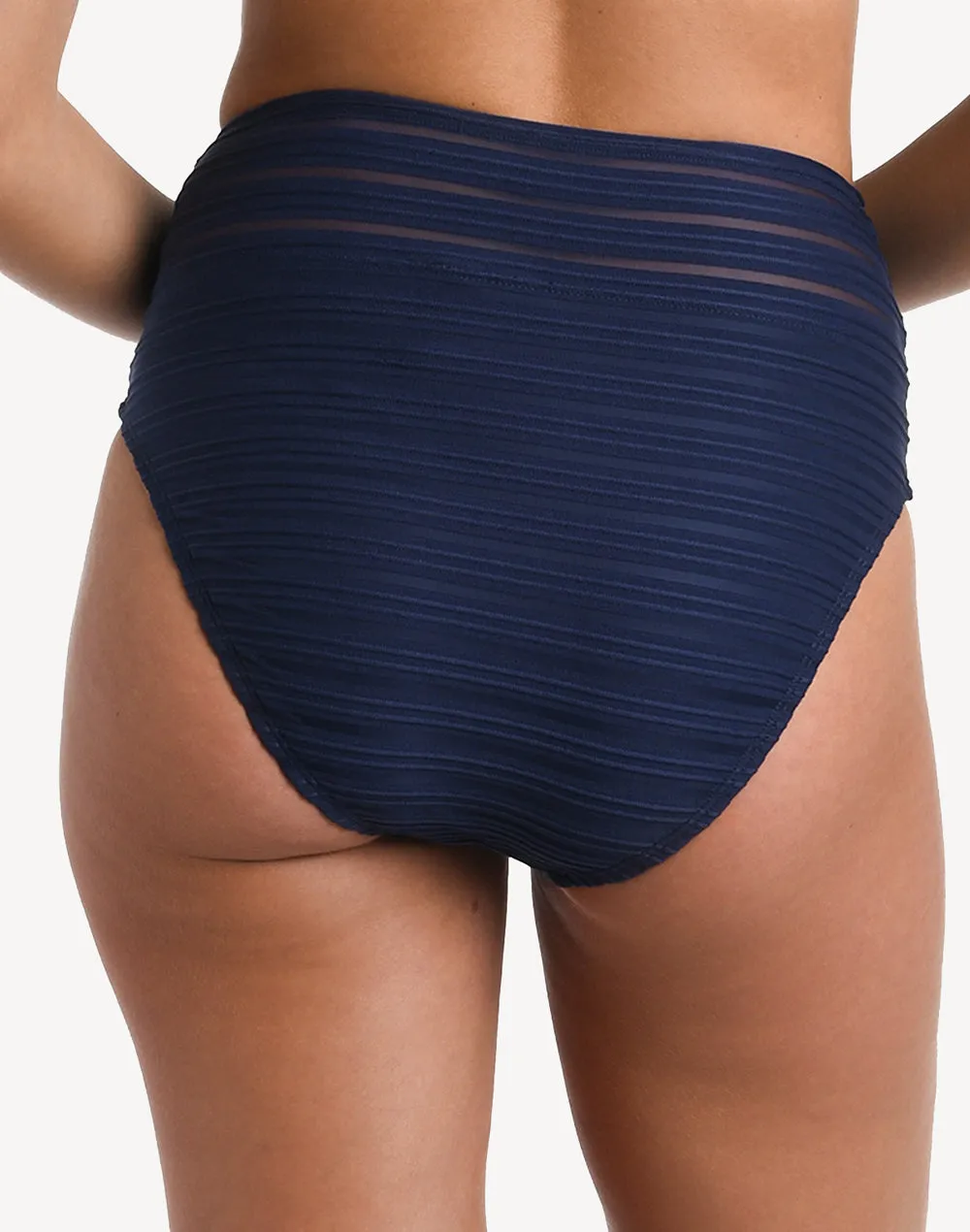 Fluid High Waist Bikini Bottom