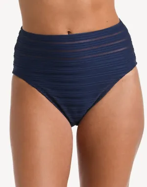Fluid High Waist Bikini Bottom