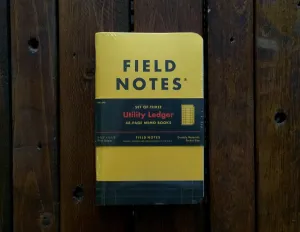 FNC-34A Field Notes Utility Ledger 3-Pack