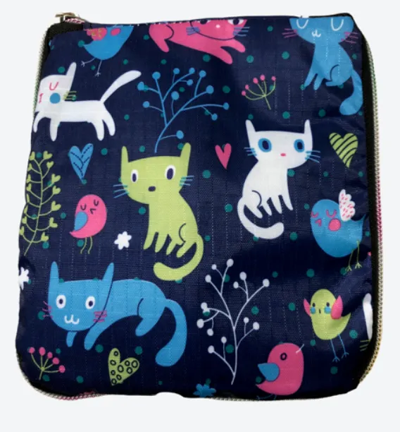 Foldable Waterproof Mini Backpacks And Reusable Bags