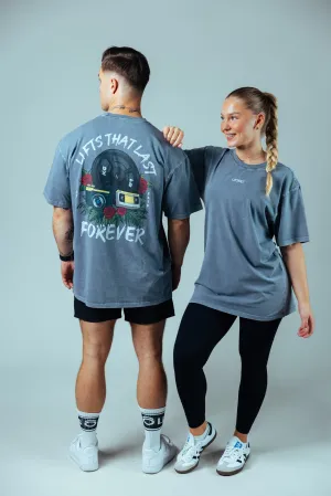 Forever Oversize T-Shirt Unisex | Stone Wash Grey