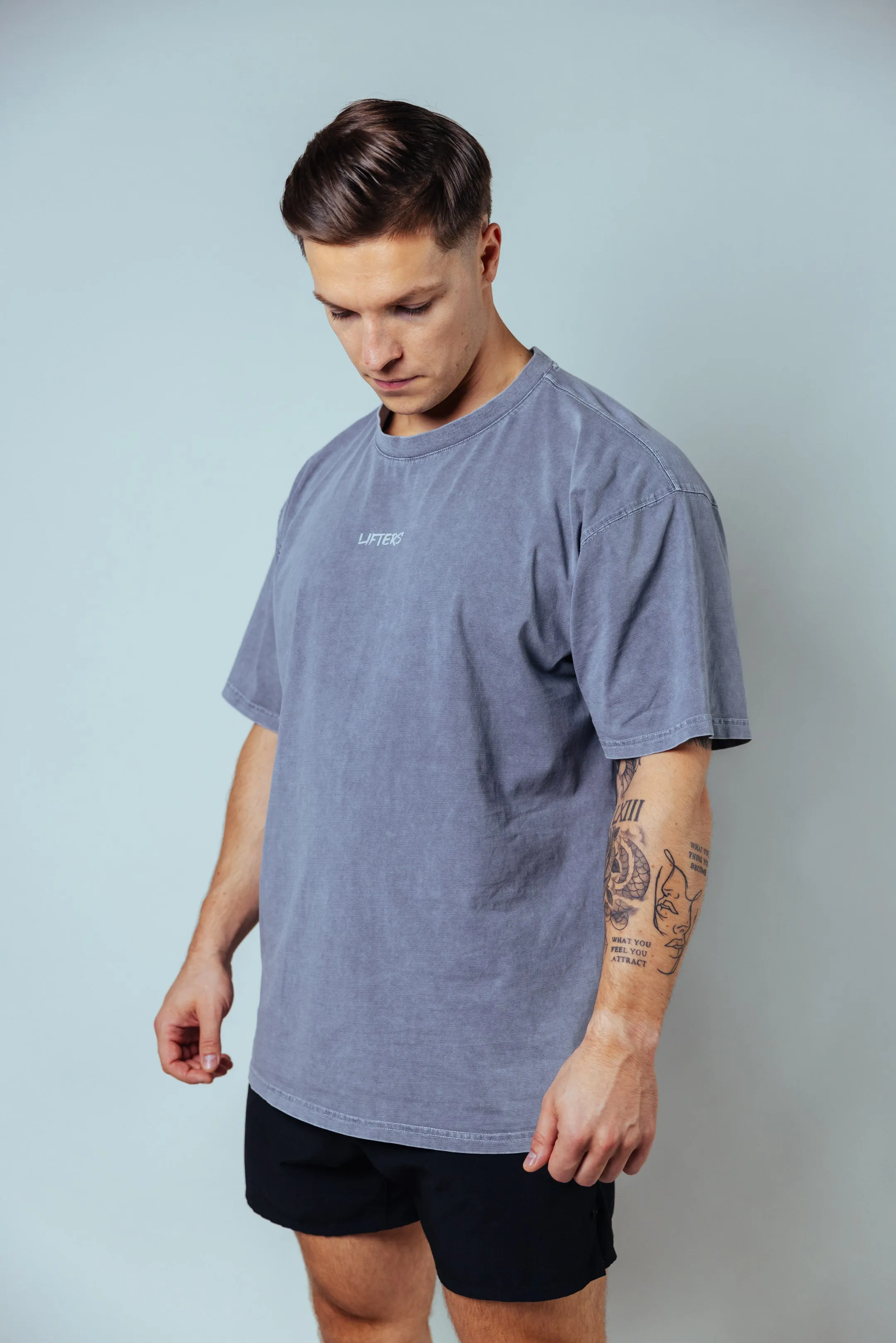Forever Oversize T-Shirt Unisex | Stone Wash Grey