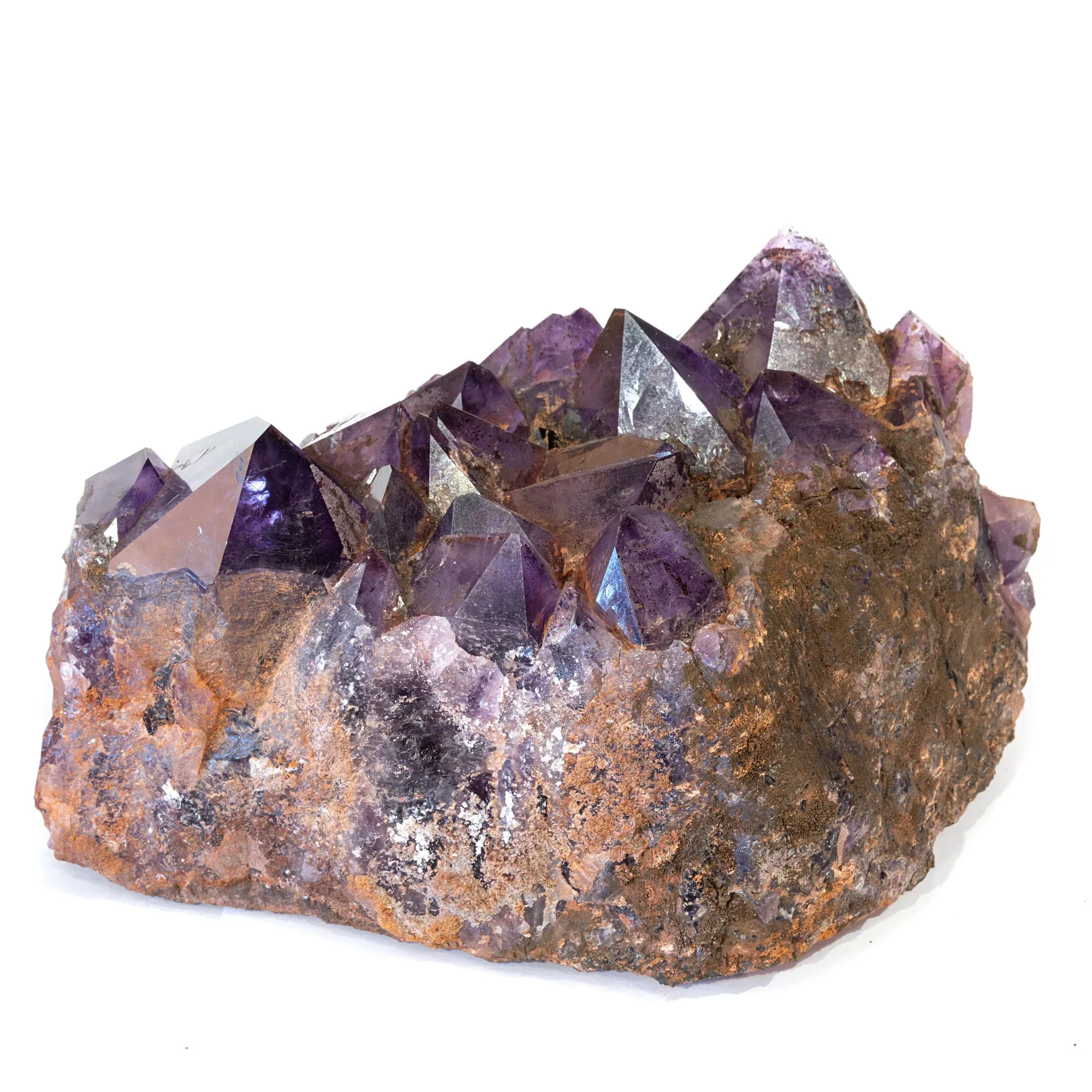 Four Peaks Amethyst Crystal Cluster