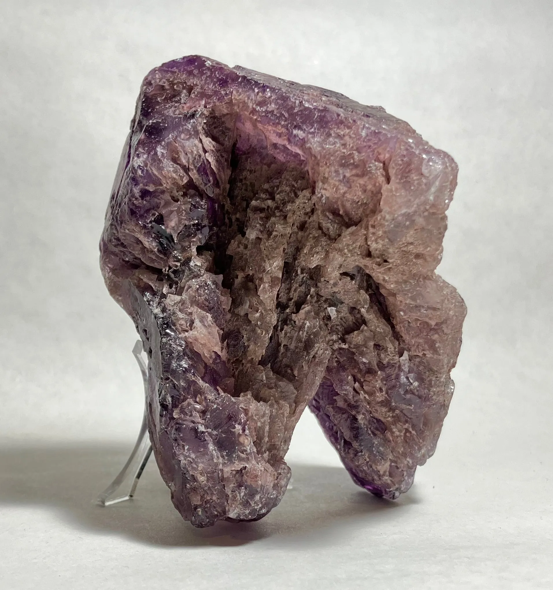 Four Peaks Amethyst Crystal Specimen