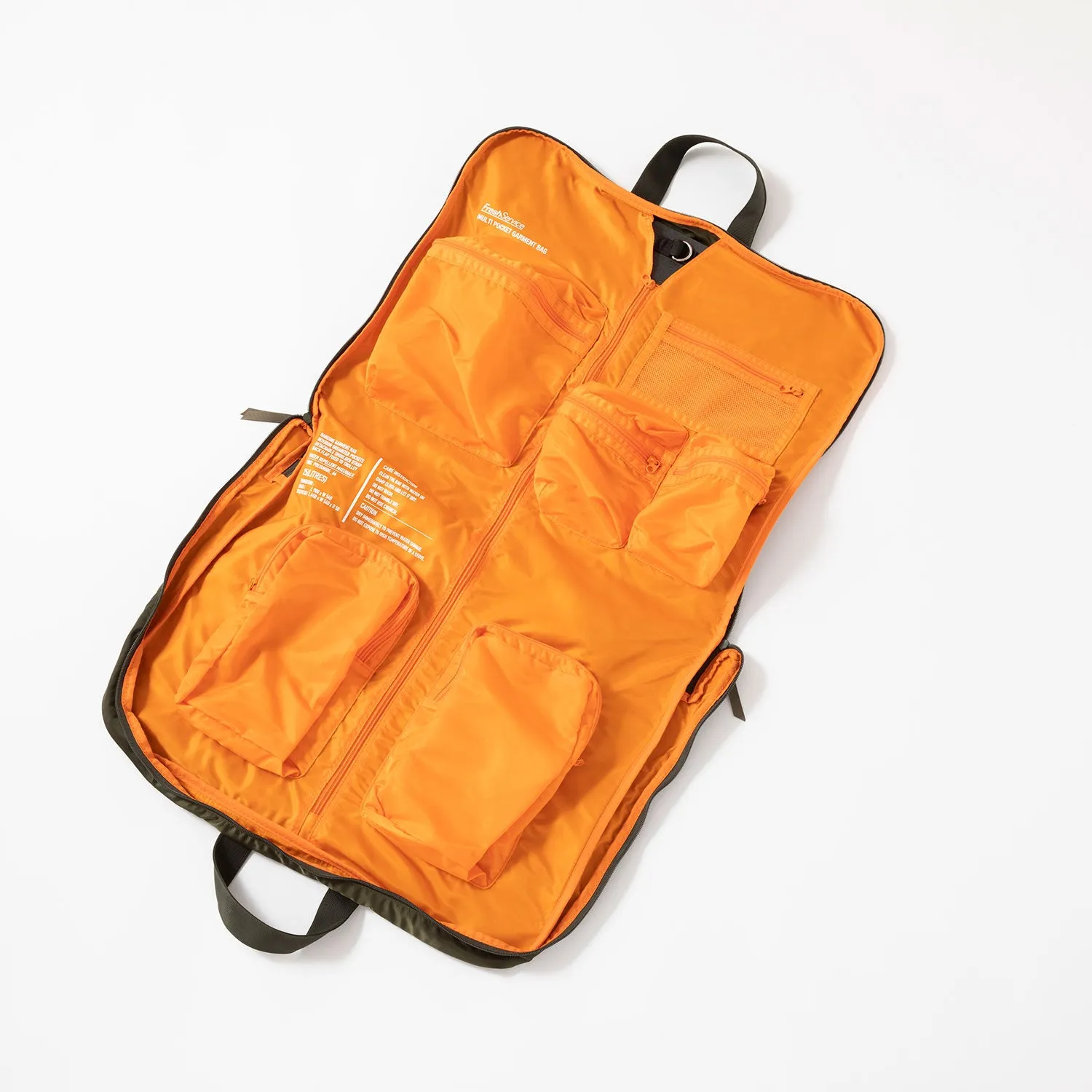 FreshService | フレッシュサービス　MULTI POCKET GARMENT BAG