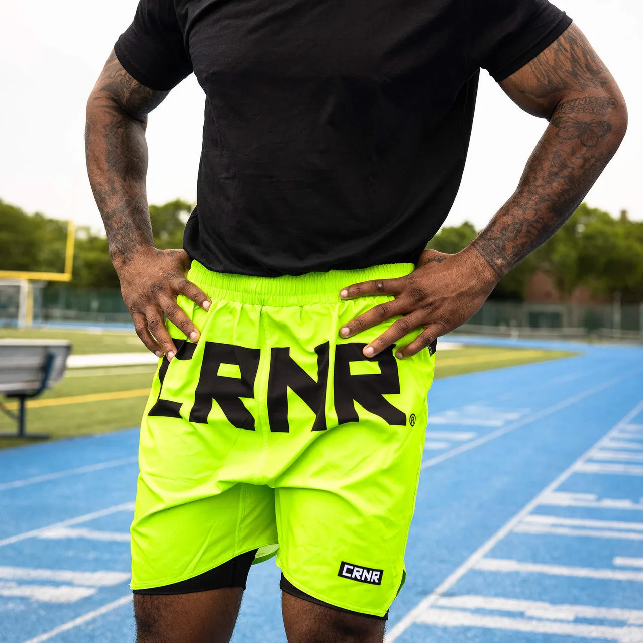 FUNCTIONAL COMBAT SHORTS - NEON