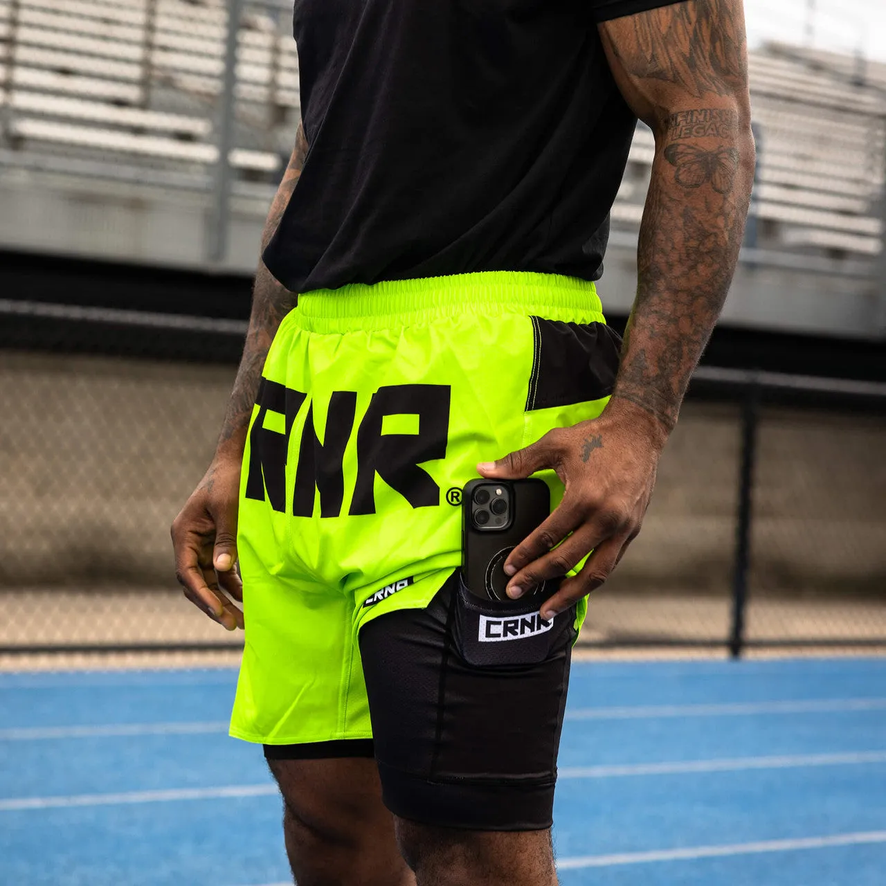 FUNCTIONAL COMBAT SHORTS - NEON