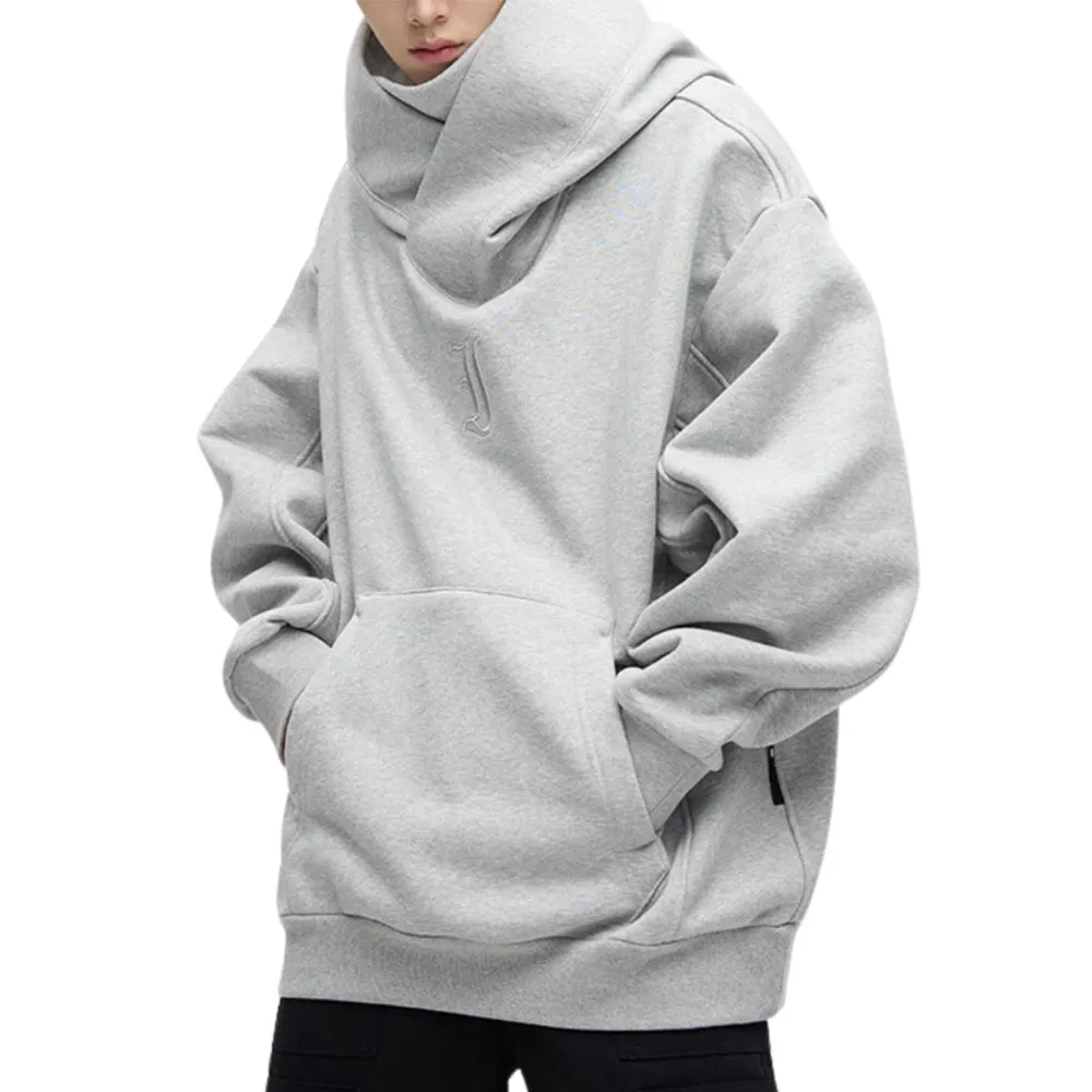 Functional High Collar Hoodie