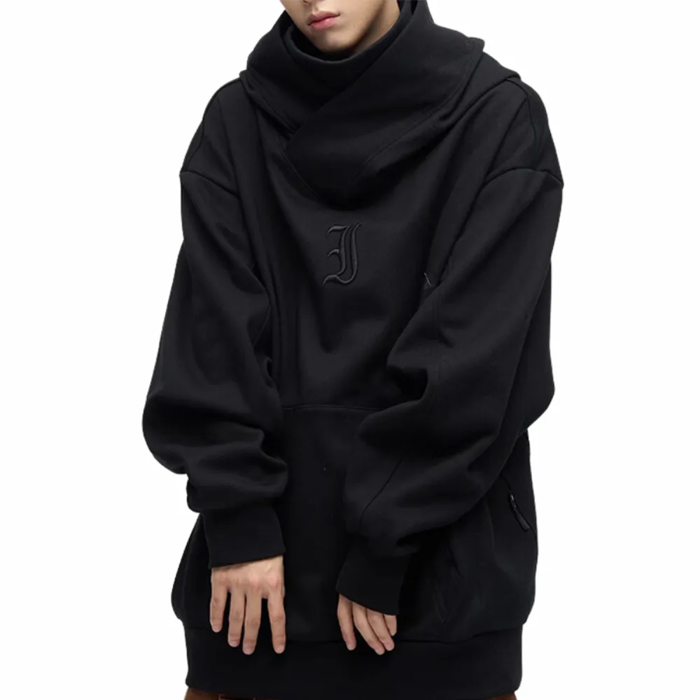 Functional High Collar Hoodie