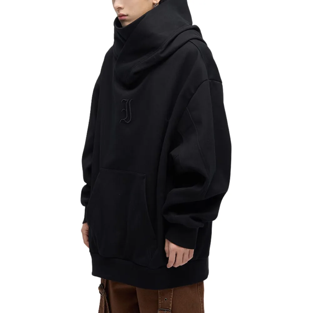Functional High Collar Hoodie