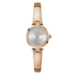 Gc Women's Watch Rose Gold Tone Case Quartz