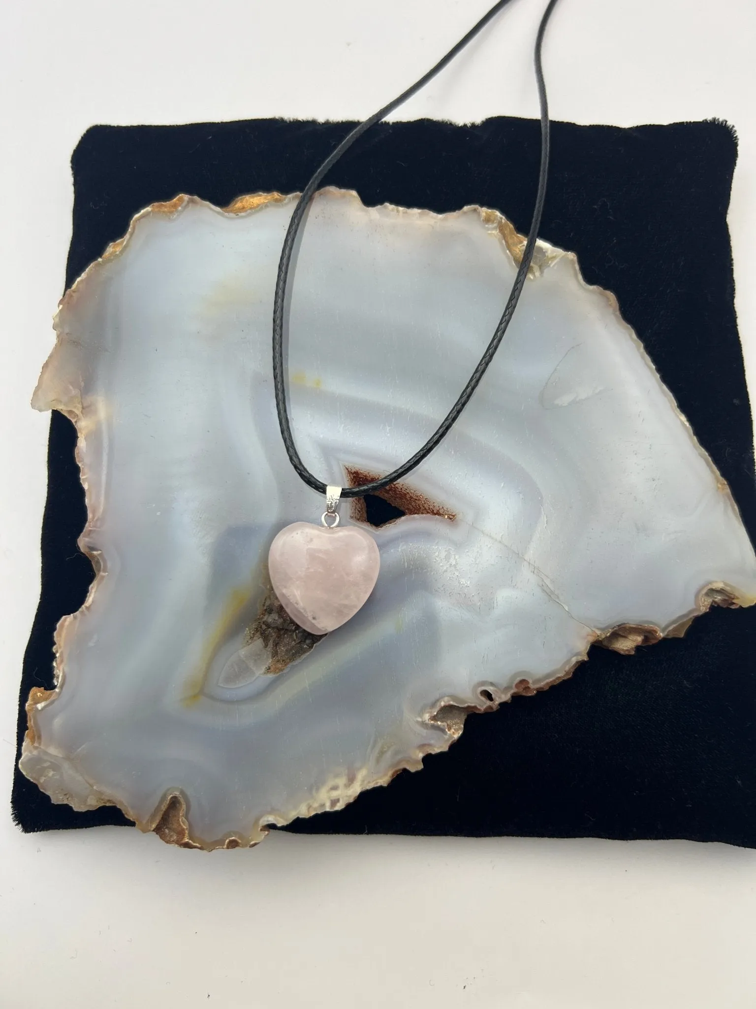 Gemstone Heart Pendant