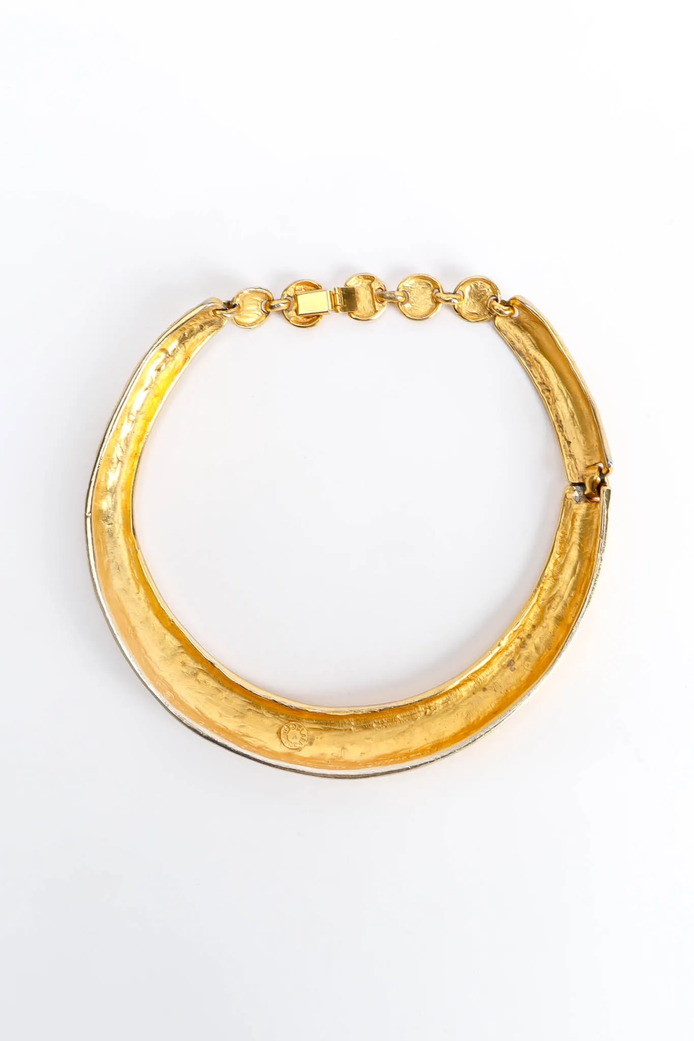 Geometric Brutalist Collar Necklace