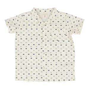 Geometric Collar Shirt