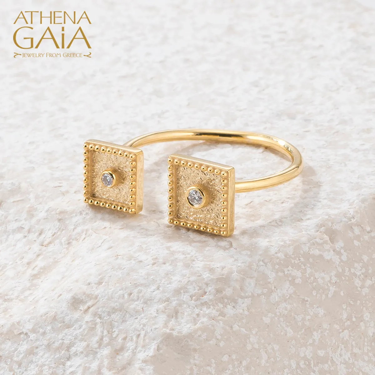 Geometric Double Square Ring