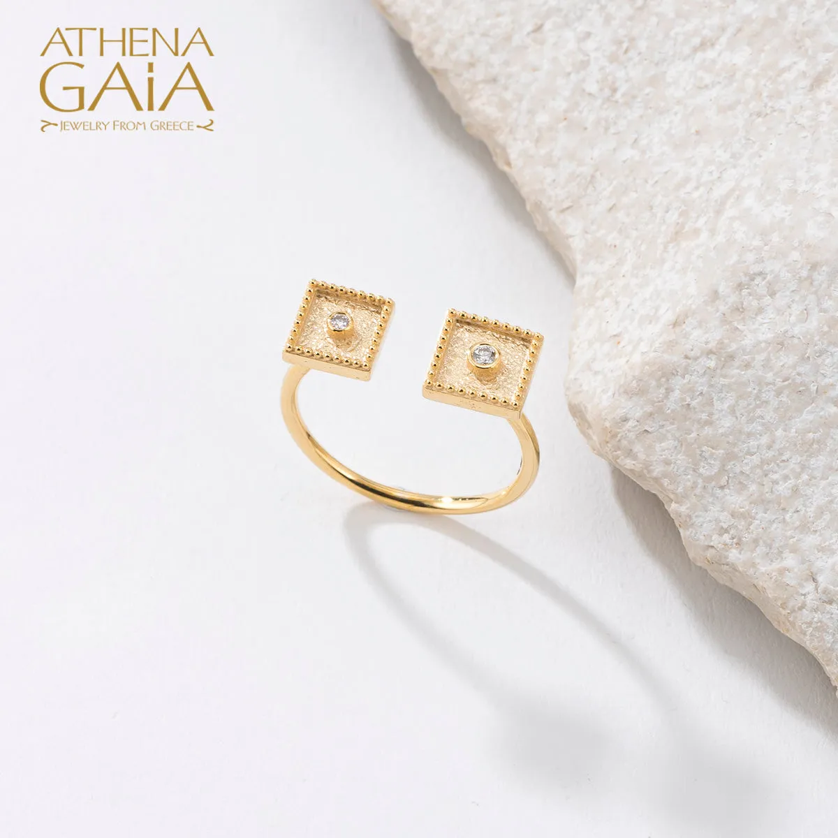 Geometric Double Square Ring