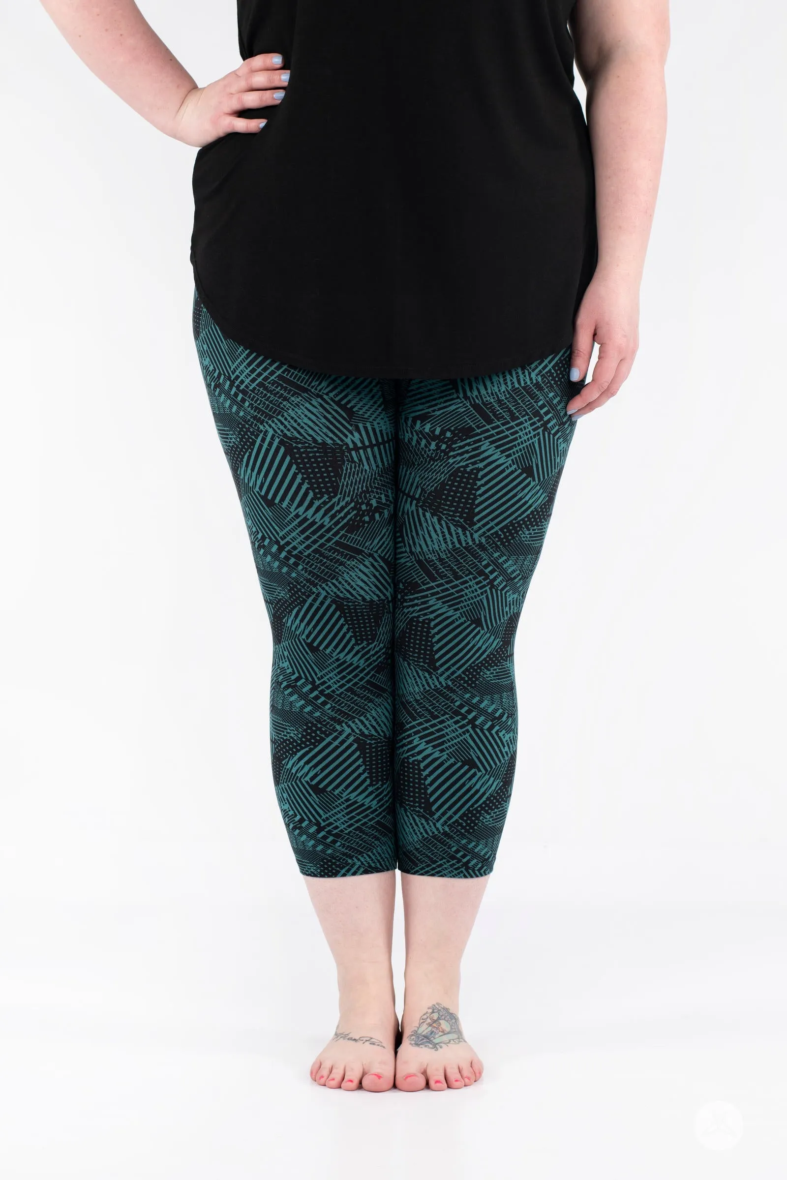 Geometric Glam Crops