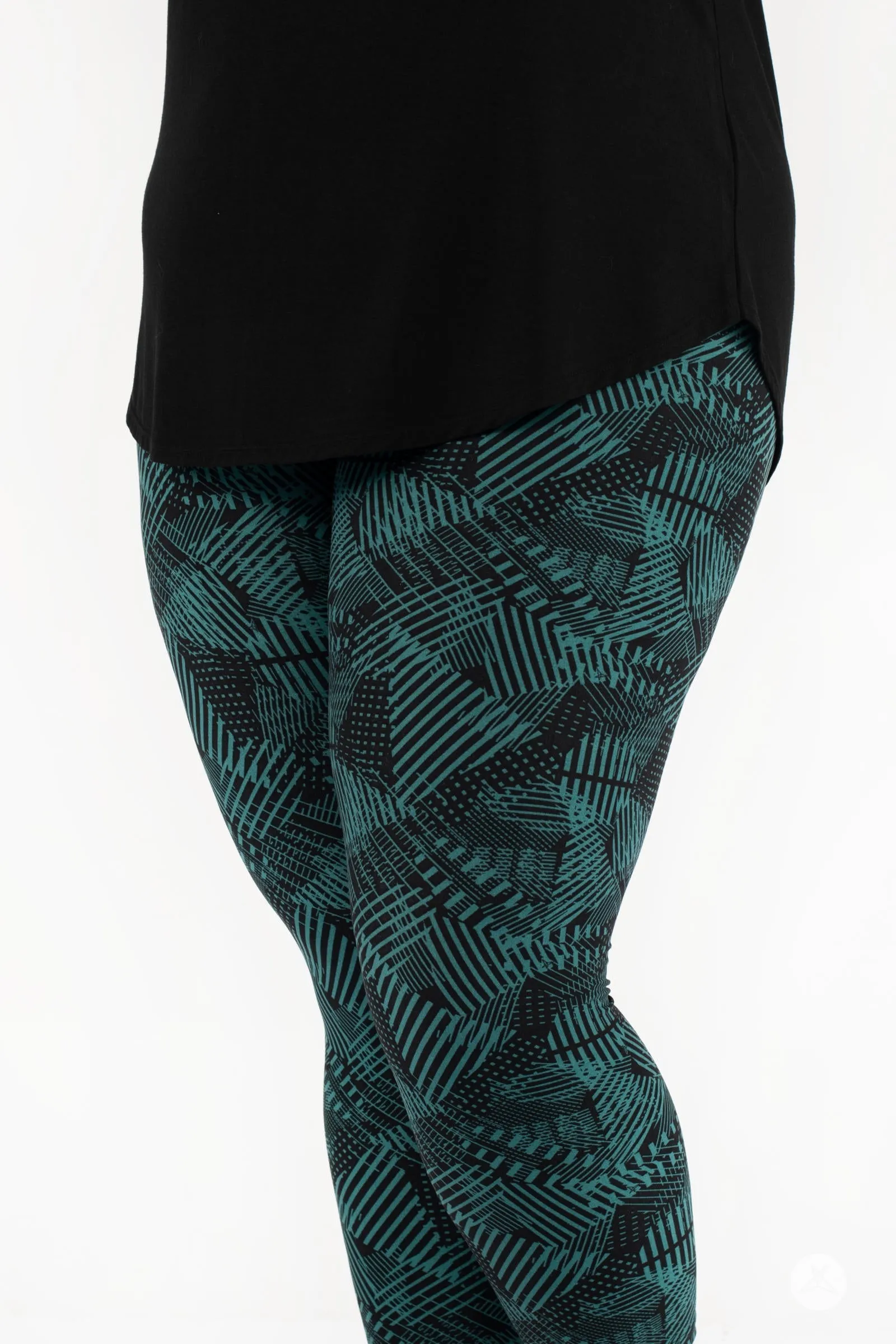 Geometric Glam Crops