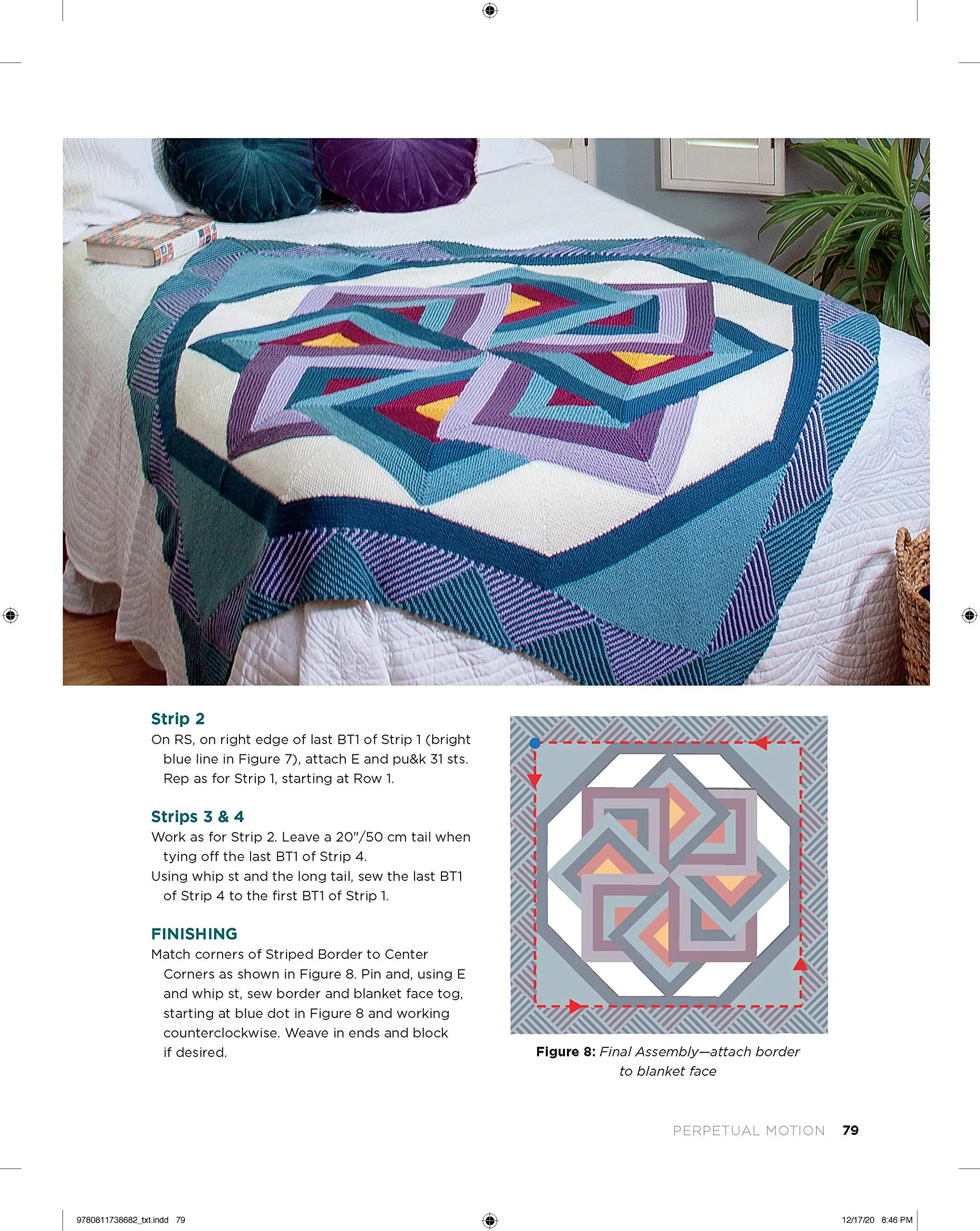 Geometric Knit Blankets