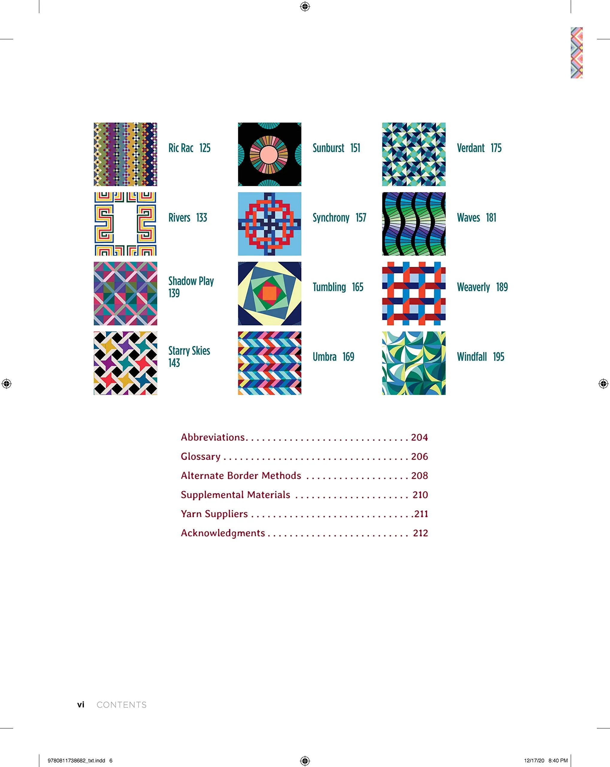 Geometric Knit Blankets
