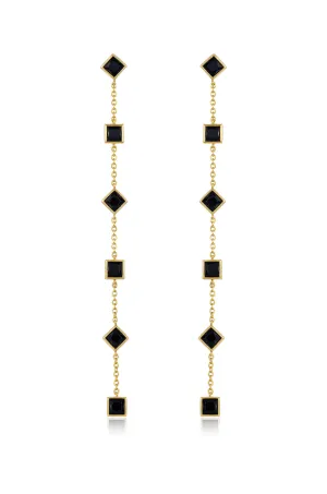 Geometric Linear Earrings