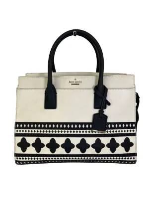 Geometric Print Pu Leather Handbag