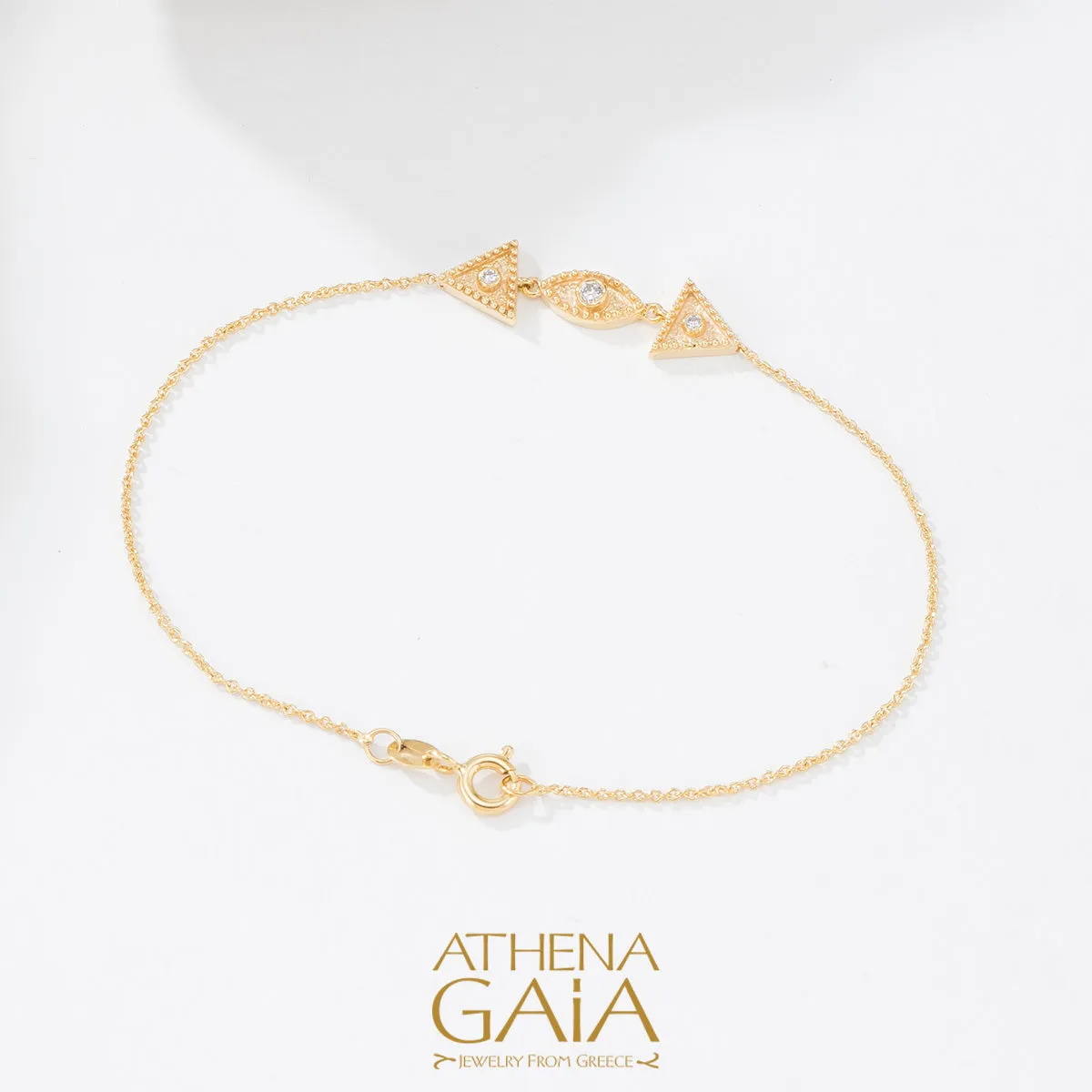 Geometric Prolate and Triangle Bracelet