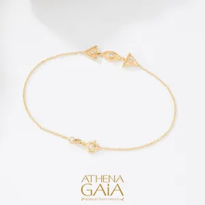 Geometric Prolate and Triangle Bracelet
