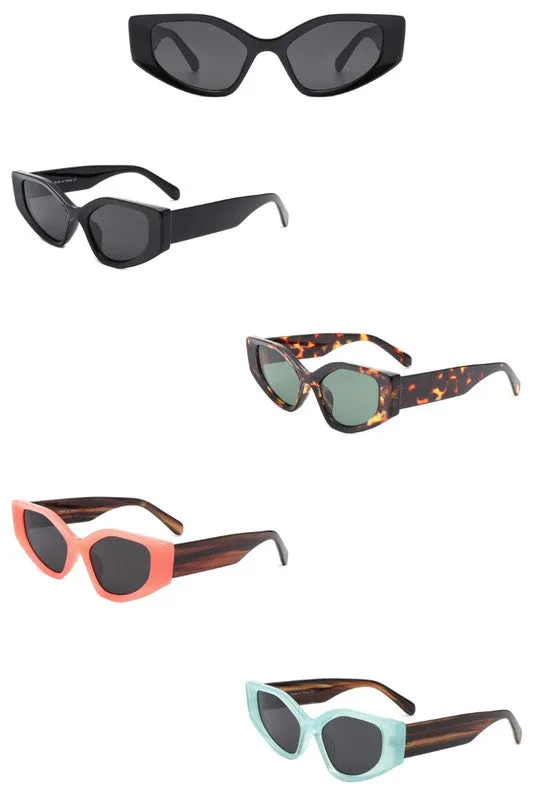 Geometric Retro Sunglasses