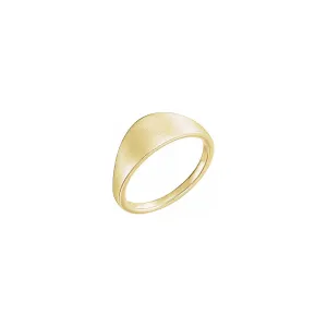 Geometric Signet Ring