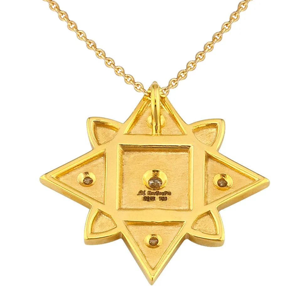 Geometric Star Necklace
