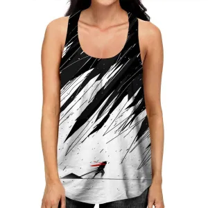 Geometric Storm Racerback
