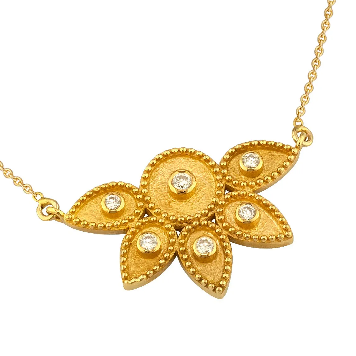 Geometric Sundown Full Necklace