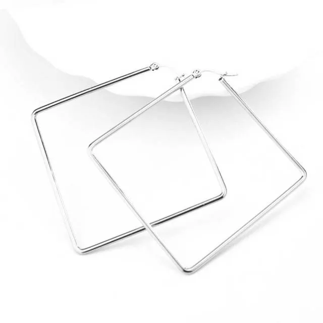 Geometric World Earring