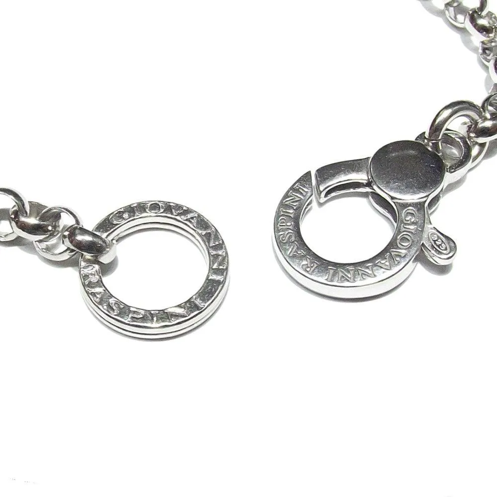 Giovanni Raspini Basic bracelet charms Put Roulette 19cm Silver 925 9207