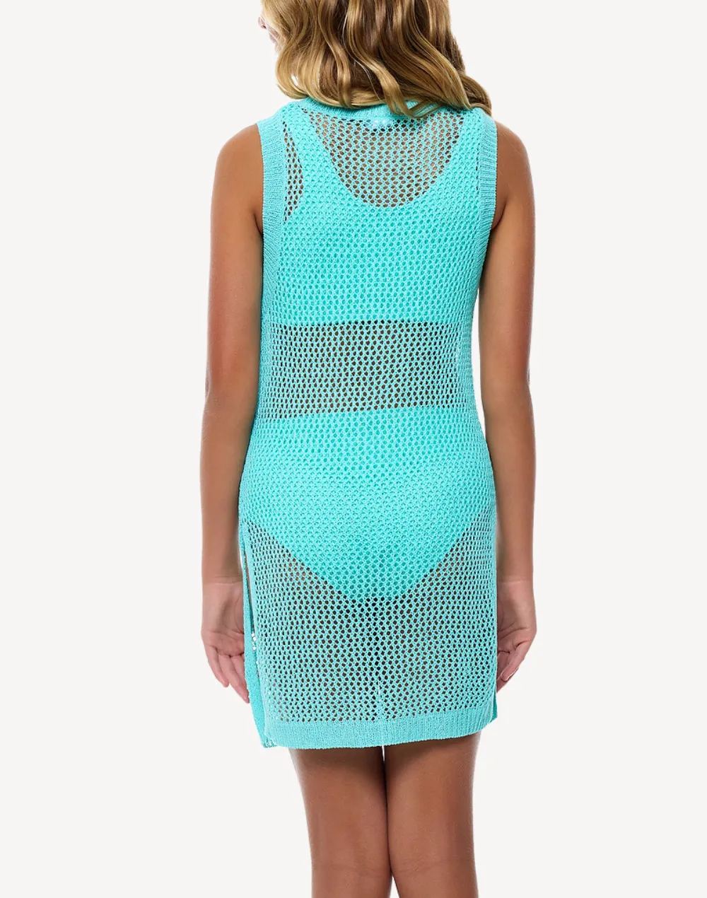 Girls Cover Me In Sunshine Crochet Cover Up