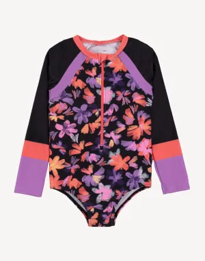 Girls Pansy UPF 50 Paddle Suit