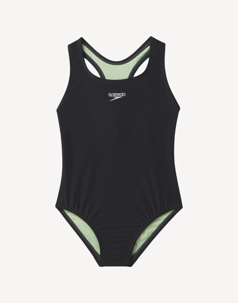 Girls Solid Racerback One Piece