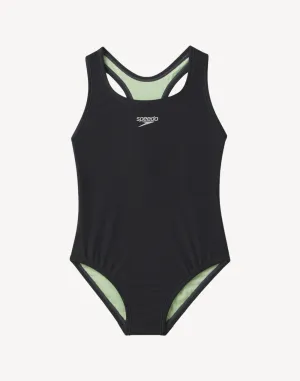 Girls Solid Racerback One Piece