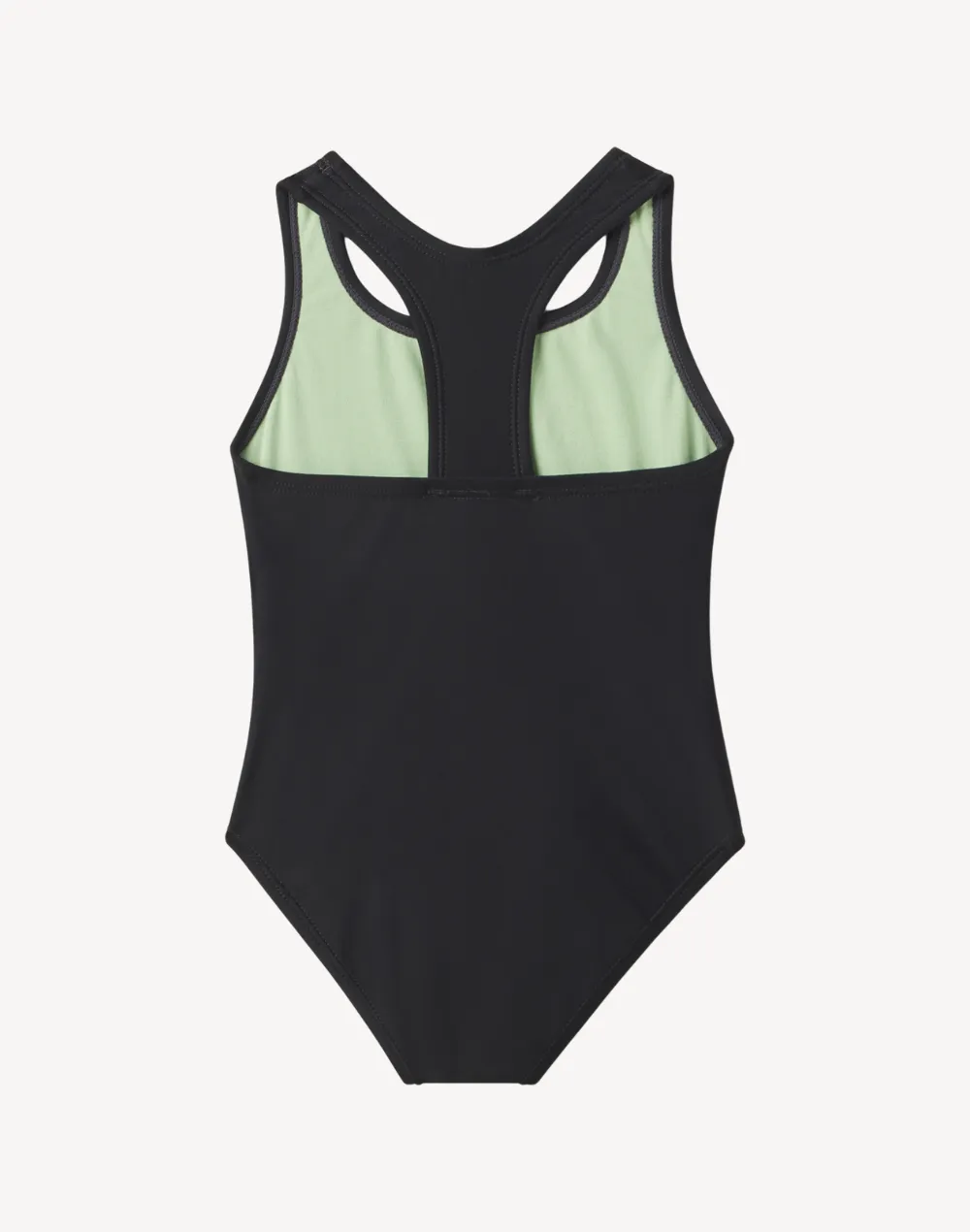 Girls Solid Racerback One Piece