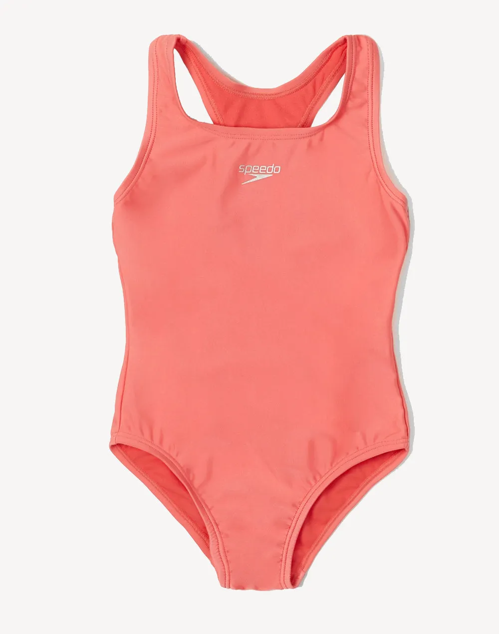 Girls Solid Racerback One Piece
