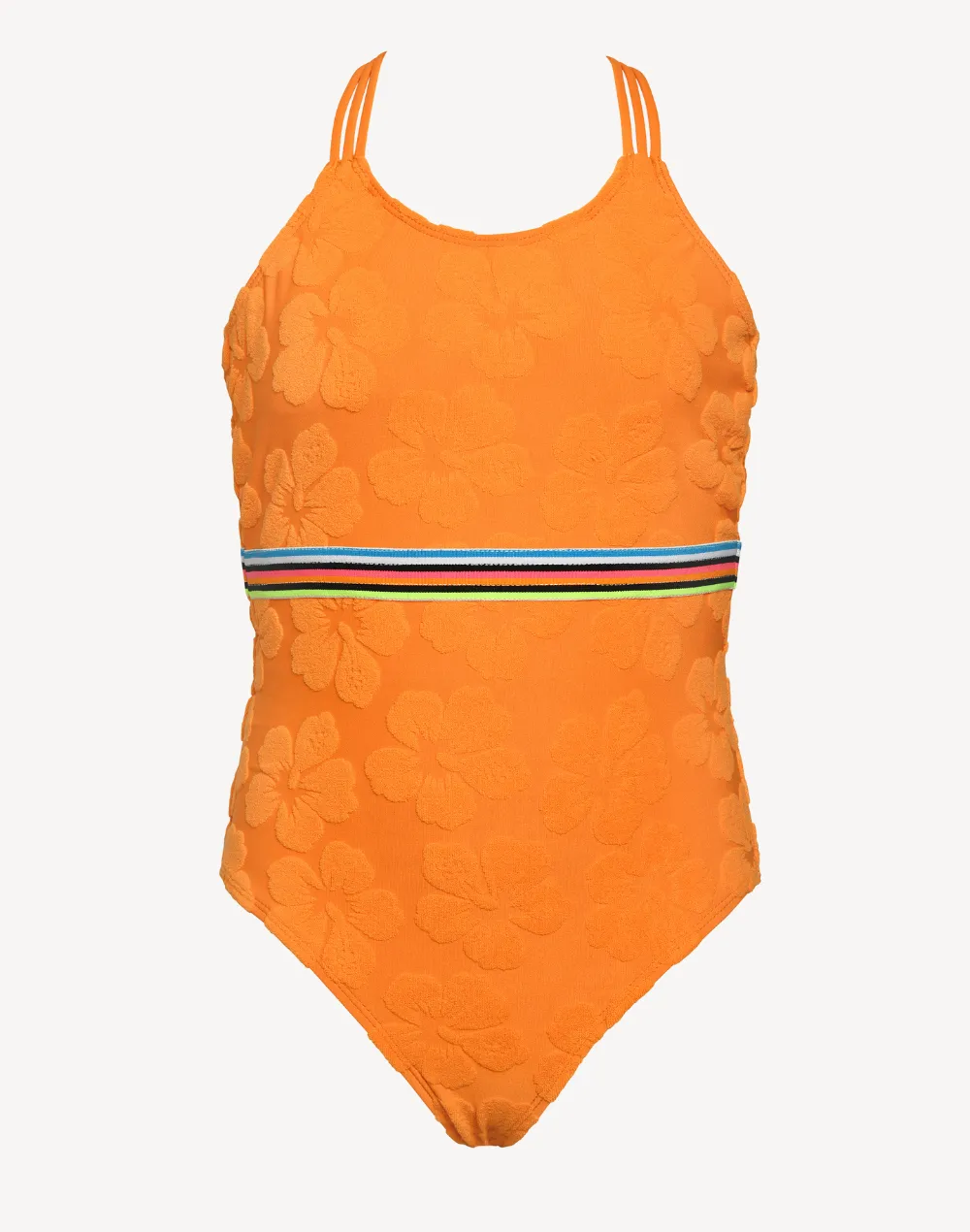 Girls Terry Tropical One Piece