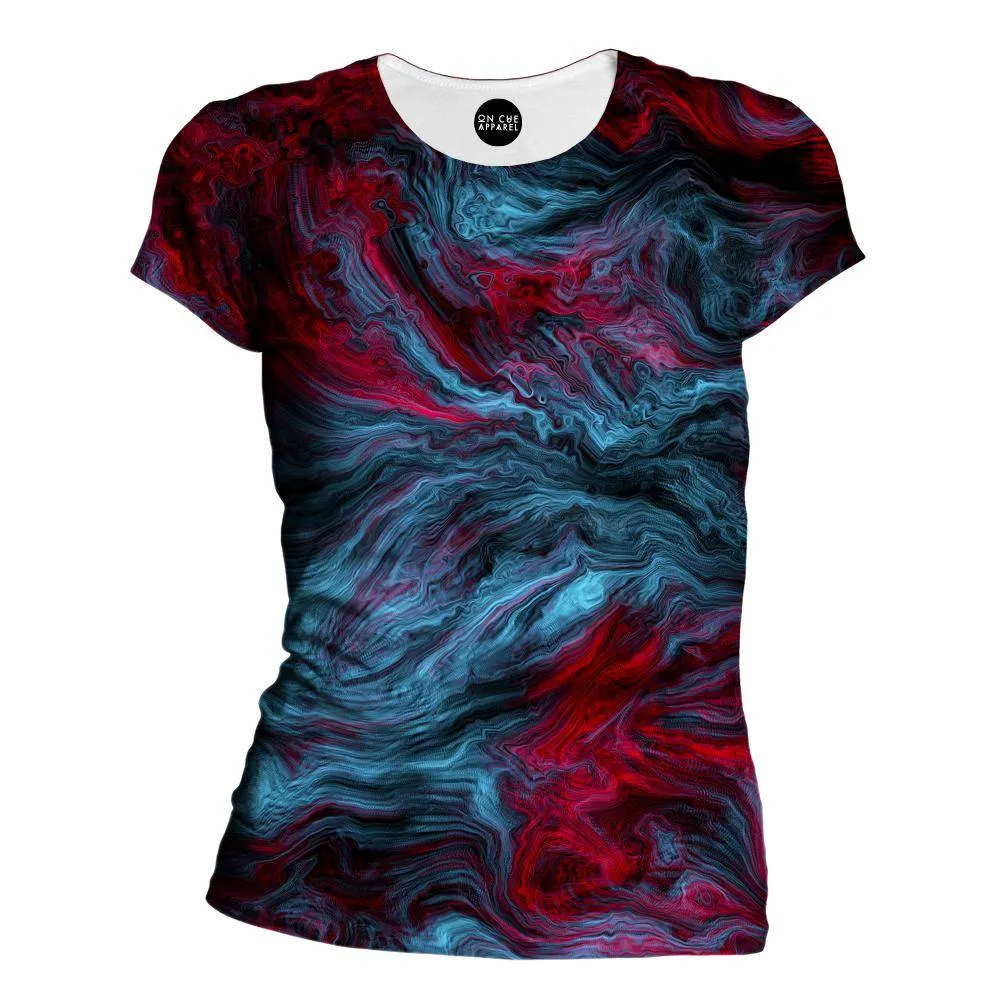 Gloomy Clouds Womens T-Shirt