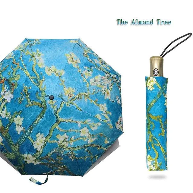 Gogh Artwork Umbrellas